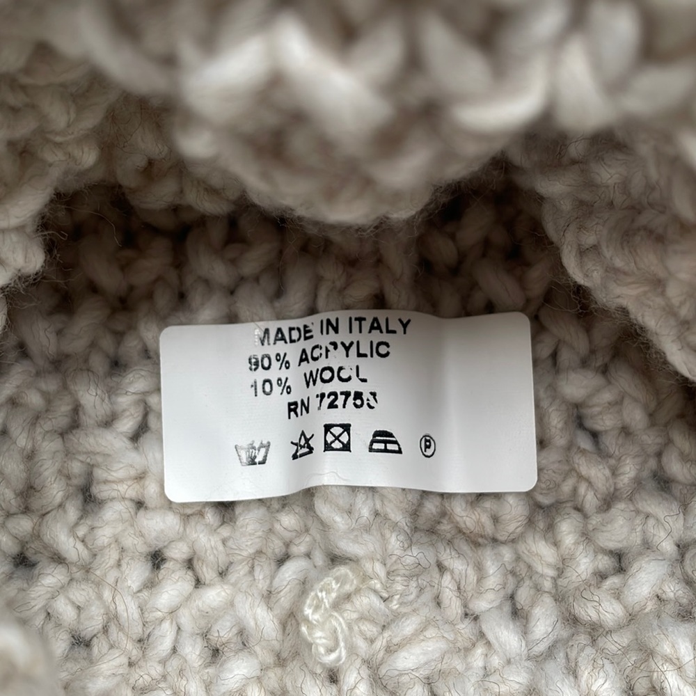 Unisex MADE IN ITALY beanie hat - Picture 5 of 5